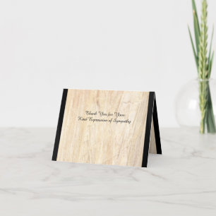 Thank You for Your Kind Expression of Sympathy