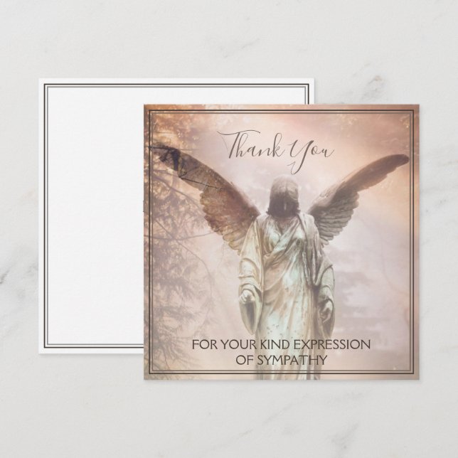 Thank You For Your Kind Expression Of Sympathy (Front/Back)
