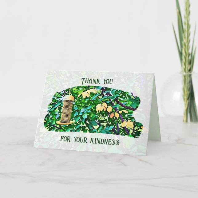 Thank You for Your Kindness Card (Front)