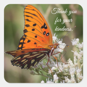 Thank You For Your Kindness Square Sticker