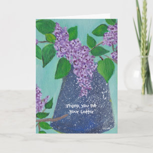 Thank You for Your Letter Card