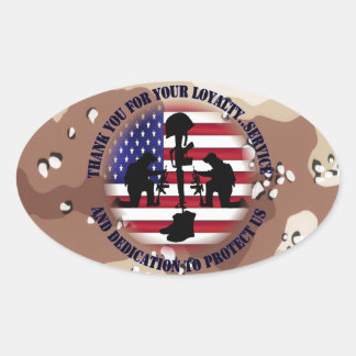 Thank you for your Loyalty ....... Oval Sticker