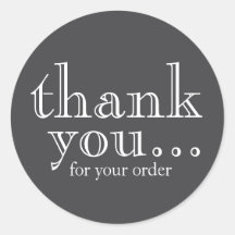 Thank You For Your Order Business Customer