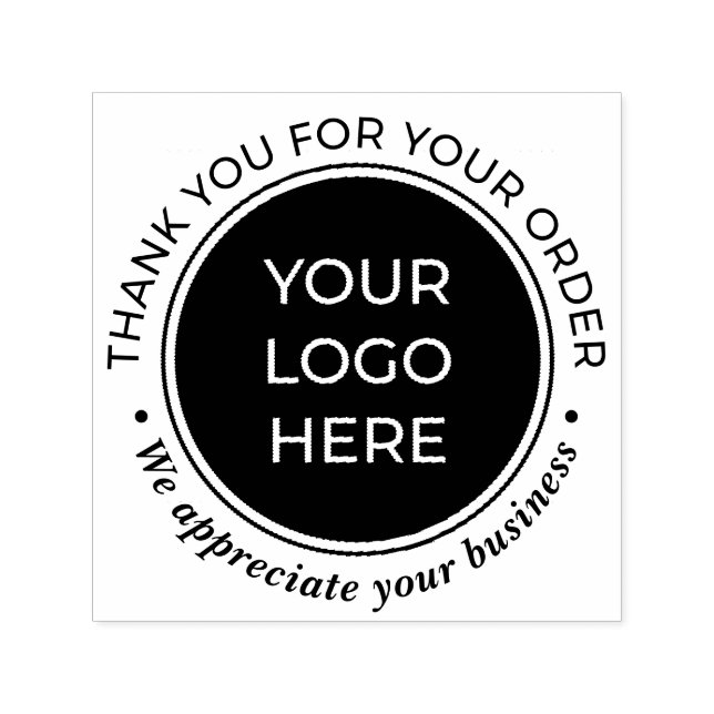 Thank You For Your Order Business  Self-inking Stamp (Design)