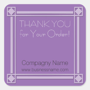Thank you for your order Corporate Sticker