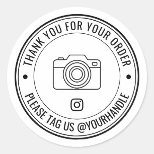 Thank You for Your Order Instagram Tag Packaging