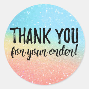 Thank you for your order label