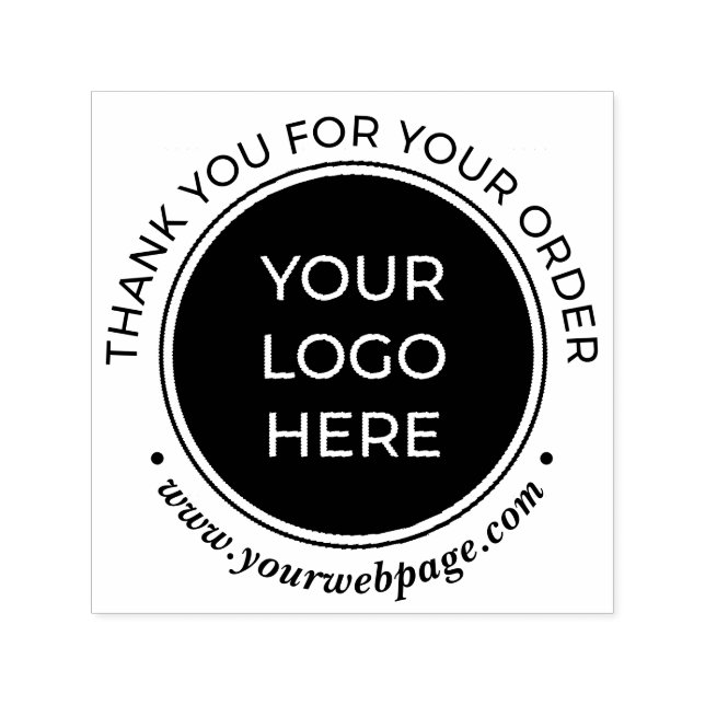 Thank You For Your Order  Self-inking Stamp (Design)