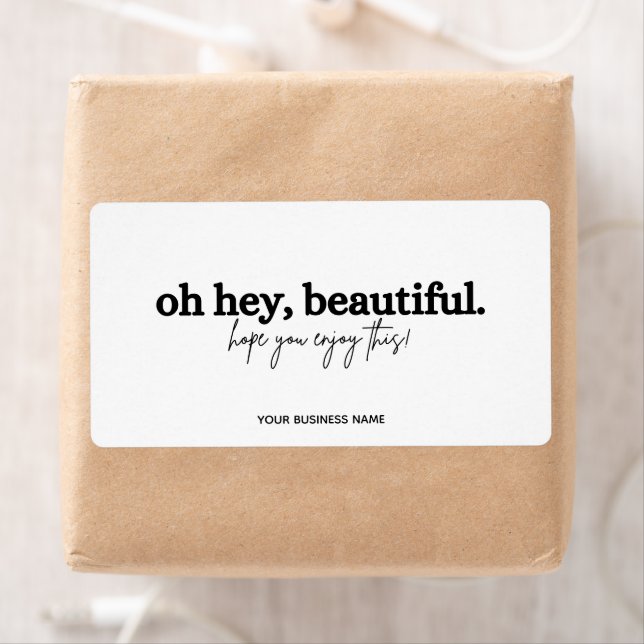 Thank you for your order simple oh hey beautiful  (Insitu)