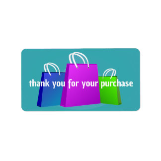 Thank You for your Purchase Labels