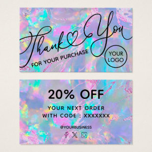 thank you for your purchase opal background