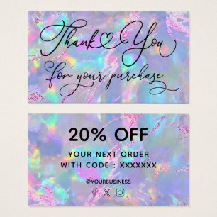 thank you for your purchase opal texture