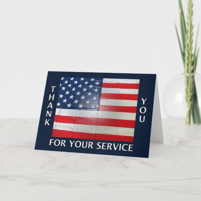 Thank You For Your Service American (Front)