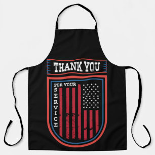 Thank You For Your Service Apron