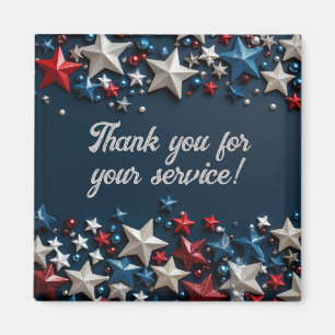 Thank you for your service magnet