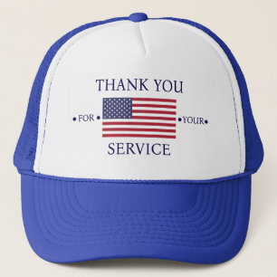Thank You For Your Service  Trucker Hat