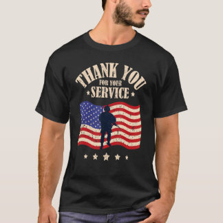 Thank you for your service veteran 1 T-Shirt