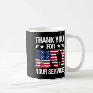 Thank You For Your Service Veterans Belgian Malino Coffee Mug