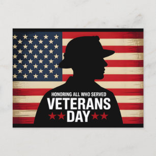 Thank You for Your Service: Veterans Day 2025 Holiday Postcard