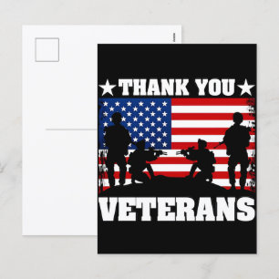 Thank You for Your Service: Veterans Day 2025  Holiday Postcard
