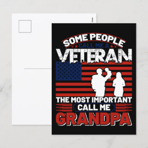 Thank You for Your Service: Veterans Day 2025  Holiday Postcard