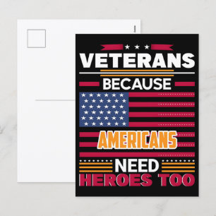Thank You for Your Service: Veterans Day 2025  Holiday Postcard