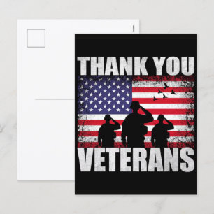 Thank You for Your Service: Veterans Day 2025  Holiday Postcard