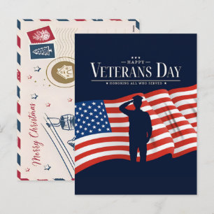 Thank You for Your Service: Veterans Day 2025 Holiday Postcard