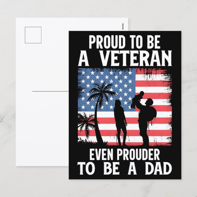 Thank You for Your Service: Veterans Day 2025  Holiday Postcard (Front/Back)