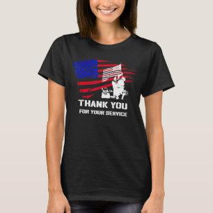 Thank You For Your Service Veterans Day Patriotic T-Shirt