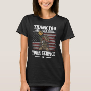Thank You For Your Service Veterans Day T-Shirt