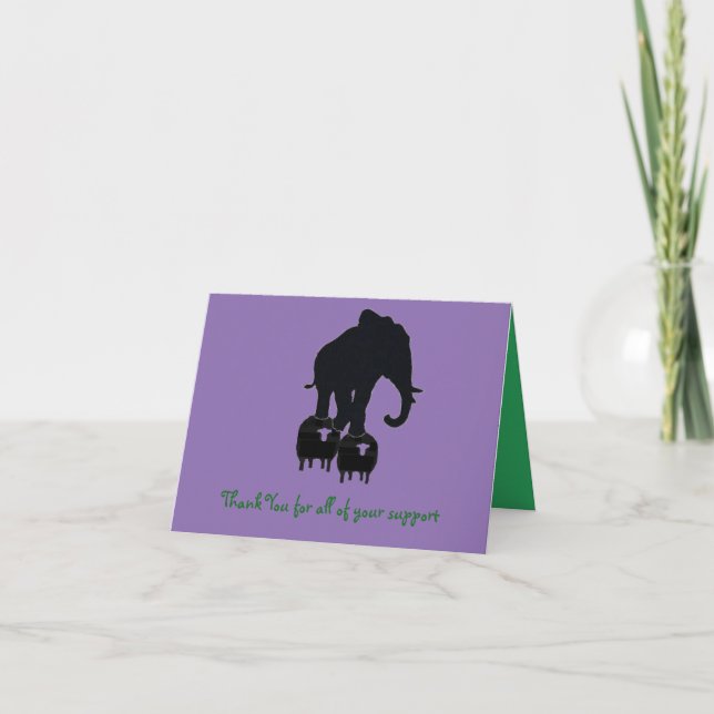 Thank you For your Support (Front)