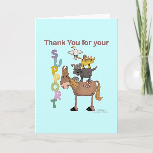 Thank you for your Support (Front)