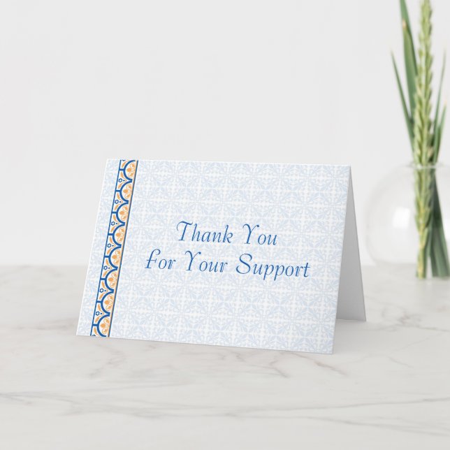 Thank You For Your Support (Front)