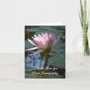 Thank You for Your Sympathy Card