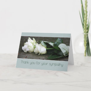 Thank you for your sympathy card