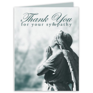 thank you for your sympathy (praying angel)