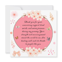 Thank you for your unwavering support .