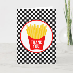 Thank You French Fries Card