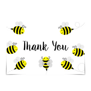"Thank You" From All of Us Group Bee Card