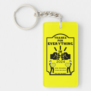 Thank You From Human Resources Key Ring