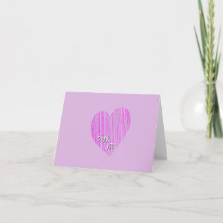 Thank You From the Bottom of My Heart (2) Card