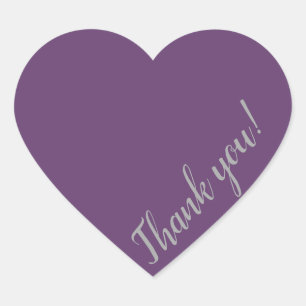 Thank you from the bottom of my heart - sticker