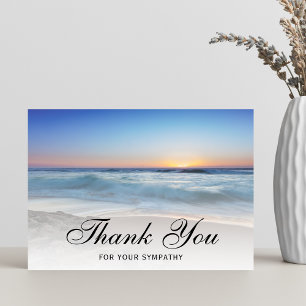 Thank You Funeral Beach Ocean Seaside