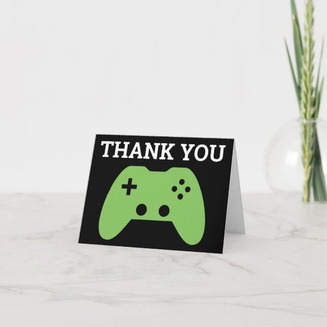 Thank You Gamer Video Game Pattern (Front)