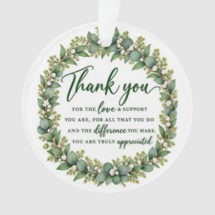 Thank You Gift Acrylic Block PB40 Gift To Say Th Ornament
