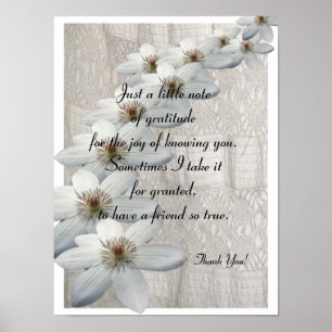 Thank You Gift - Poster Verse