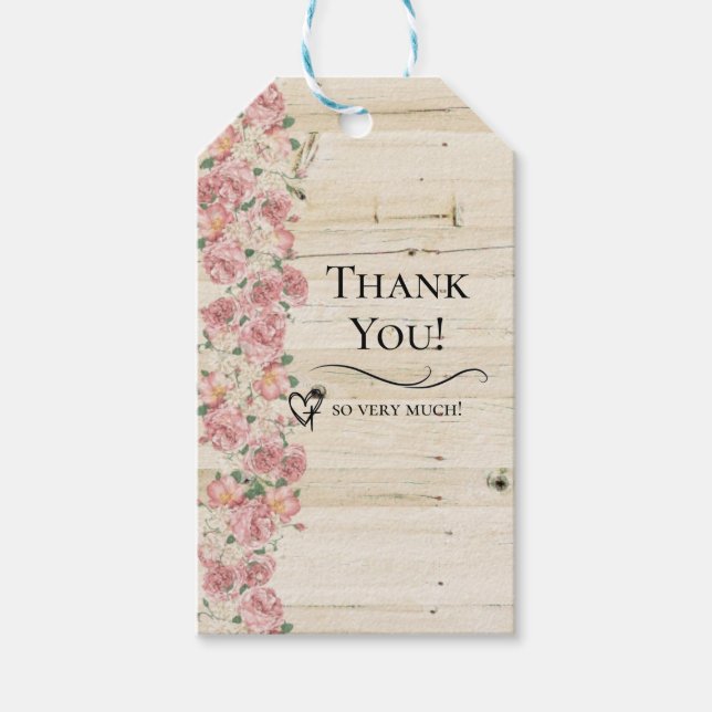 Thank You Gift Tag (Front)