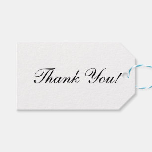 Thank You Gift Tag Sticker