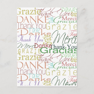 Thank You Gifts Postcard